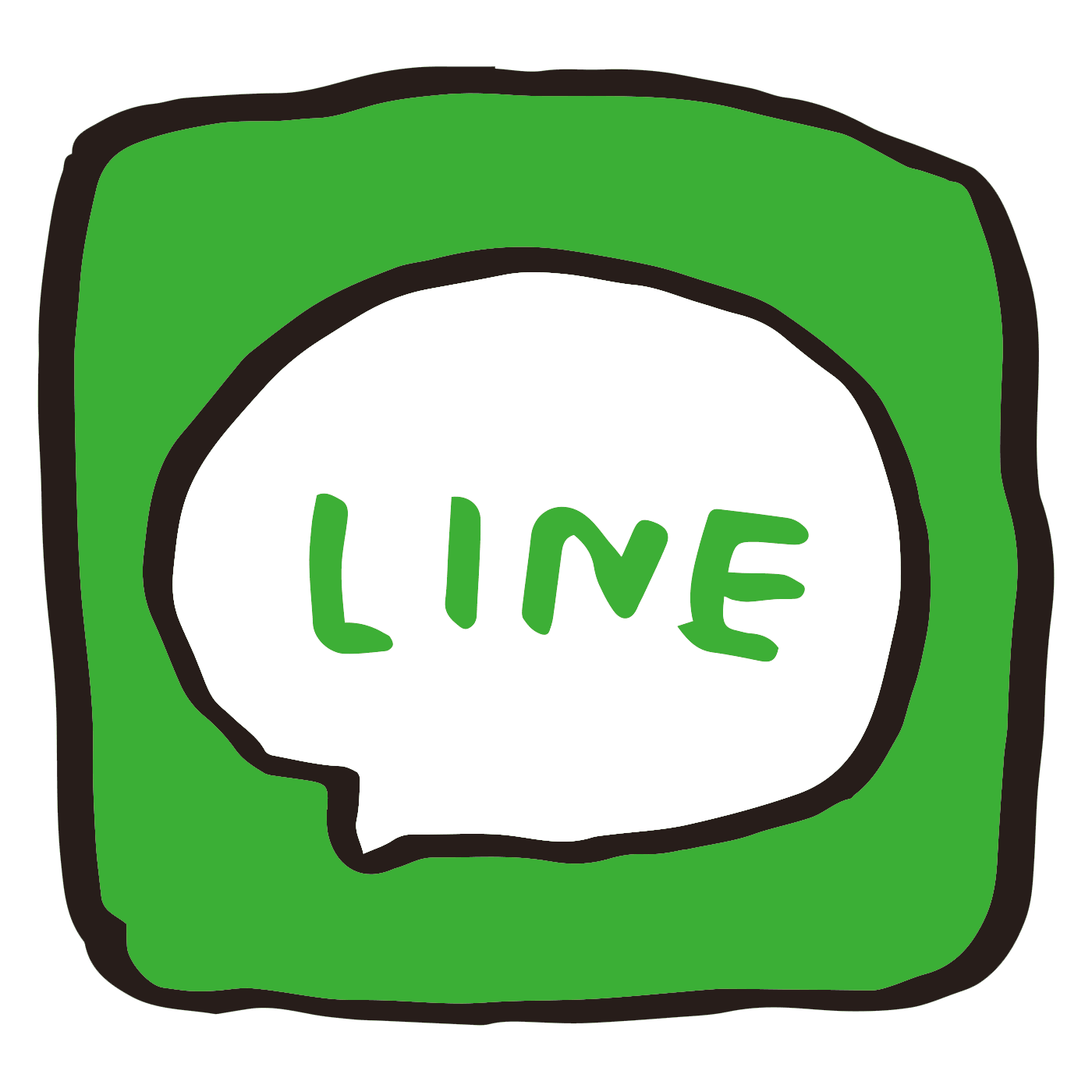 Contact us with LINE!